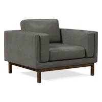 Dekalb Leather Chair | West Elm