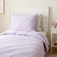 Abstract Waves Cotton Comforter & Shams | West Elm
