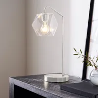 Sculptural Faceted Table Lamp | Modern Light Fixtures West Elm