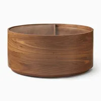 Volume Round Storage Drum Coffee Table | Modern Living Room Furniture West Elm