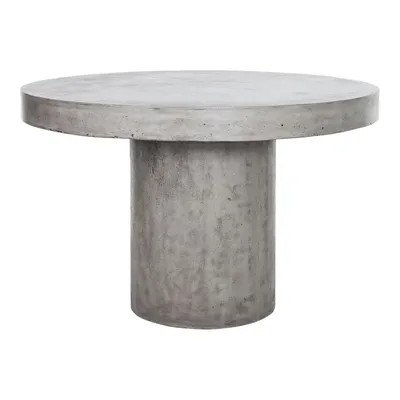 Pedestal Base Concrete Dining Table | West Elm