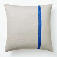 Silk Mono Stripe Pillow Cover - Clearance | West Elm