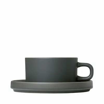 Tea Cup w/ Saucer (Set of 2) | West Elm