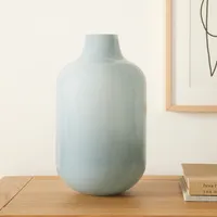 Mari Glass Vases - Sage | West Elm