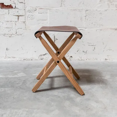 Peg and Awl Expedition Stool | West Elm