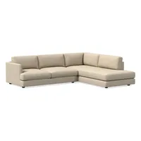 Haven 2-Piece Bumper Chaise Sectional (106"–113") | West Elm