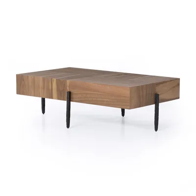 Ashbury Rectangle Coffee Table | Modern Living Room Furniture | West Elm