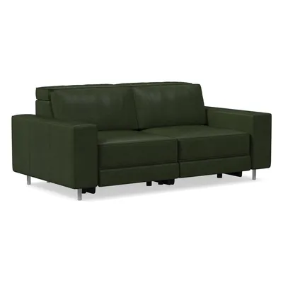 Axel Motion Reclining Leather Sofa (78") | West Elm