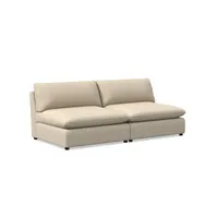 Hampton Modular Armless Sofa (78"–117") | West Elm
