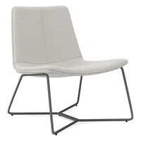 Slope Leather Lounge Chair | West Elm