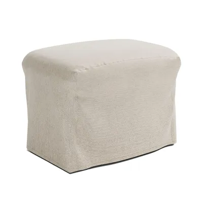 Paradise Outdoor Ottoman Protective Cover | West Elm