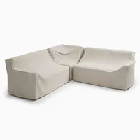 Playa Outdoor -Piece L-Shaped Sectional Protective Cover | West Elm