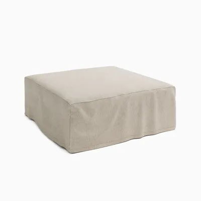 Universal Outdoor Ottoman Protective Cover | West Elm
