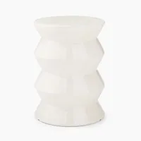 Cami Indoor/Outdoor Ceramic Round Side Table (13") | West Elm