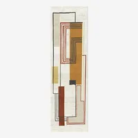 Abstract Lines Wool  Rug | West Elm