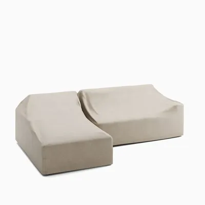 Urban Outdoor -Piece Chaise Sectional Protective Cover | West Elm