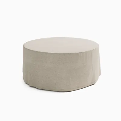 Universal Outdoor Round Coffee Table Protective Cover | West Elm