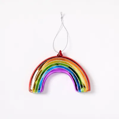 Glass Rainbow Ornament | West Elm