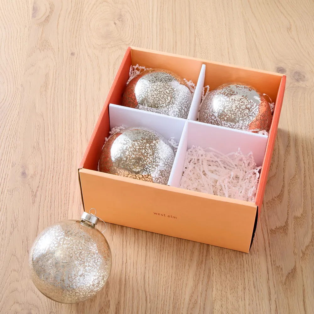 Mercury Ball Ornaments (Set of ) | West Elm
