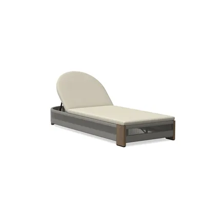 Porto Outdoor Chaise Lounger Cushion Cover | West Elm
