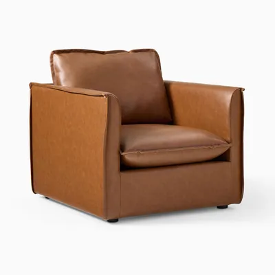 Whitman Vegan Leather Chair | West Elm