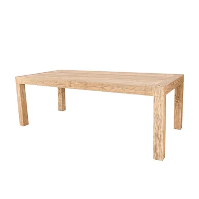 Solid Reclaimed Wood Dining Table | West Elm