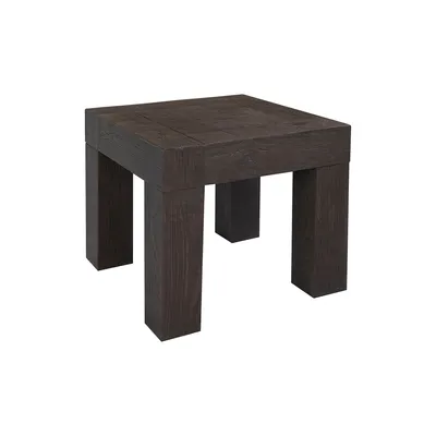 Solid Reclaimed Wood Side Table | West Elm