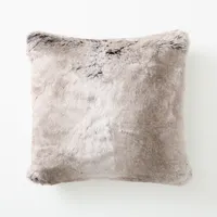 Faux Fur Ombre Pillow Cover | West Elm