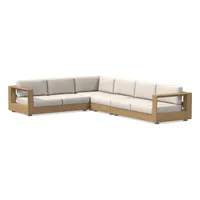 Telluride Outdoor -Piece L-Shaped Sectional Cushion Covers | West Elm