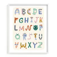 ABC Buddies Framed Wall Art By Minted for West Elm Kids |