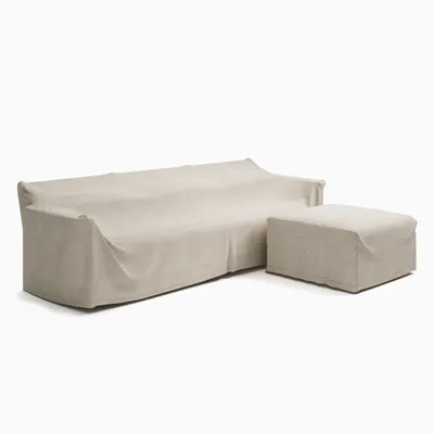 Playa Outdoor Reversible Sectional Protective Cover | West Elm