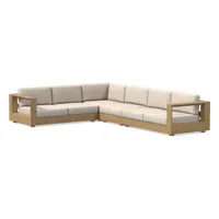 Telluride Outdoor -Piece L-Shaped Sectional Cushion Covers | West Elm