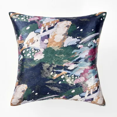 Impressionist Brocade Pillow Cover | West Elm