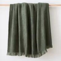 Brushed Woven Throw | West Elm
