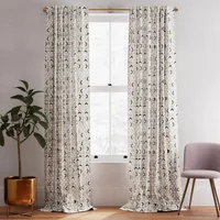 Graphic Dots Curtain (Set of 2