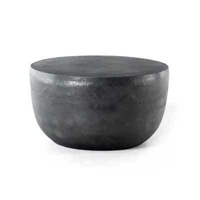Sorrento Outdoor Round Side Table (26") | West Elm