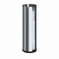 Nexio Cylinder Toilet Roll Holder - 4 | West Elm