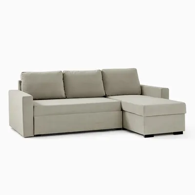 London Sleeper Sectional | Sofa With Chaise | West Elm