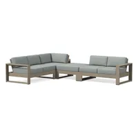 Portside Outdoor -Piece Ottoman Sectional Cushion Covers | West Elm