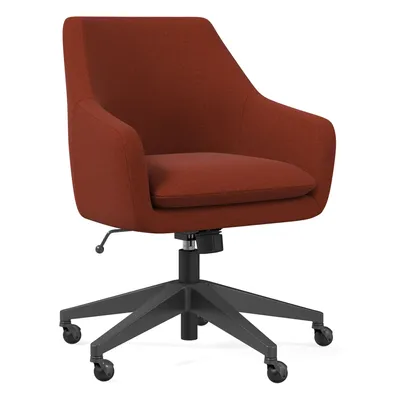 Helvetica Swivel Office Chair | West Elm