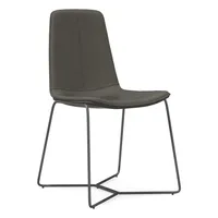 Slope Leather Dining Chair (Set of 2) | West Elm