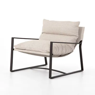 Outdoor Aluminum Sling Chair | West Elm