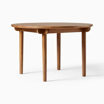 Keira Solid Wood Round Dining Table (48") | West Elm