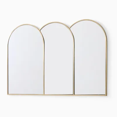 Triple Arched Frame Wall Mirror | West Elm