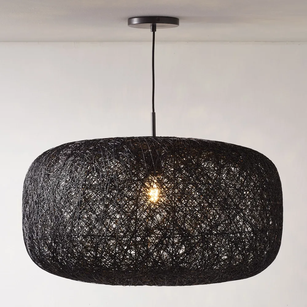 Open Weave Pendant Light (29.5") | West Elm