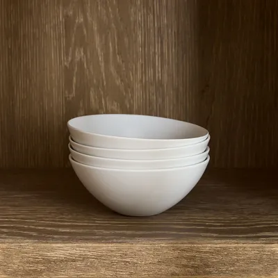 Pure Coupe Stoneware Cereal Bowl Sets | West Elm