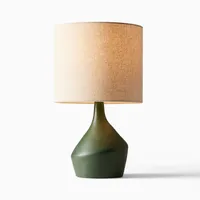 Asymmetry Ceramic Table Lamp | Modern Light Fixtures West Elm