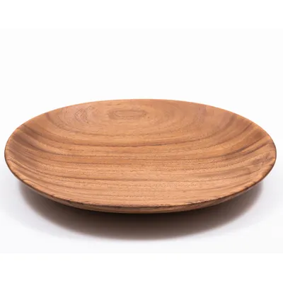 Chechen Wood Design Shallow Salad Tray | West Elm