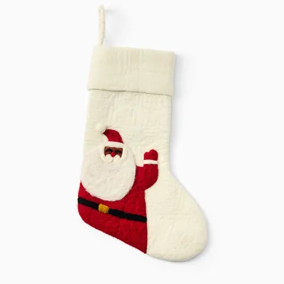 Jolly Santa Stocking | West Elm