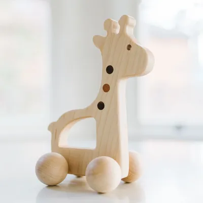 Bannor Toys Giraffe Push Toy | West Elm